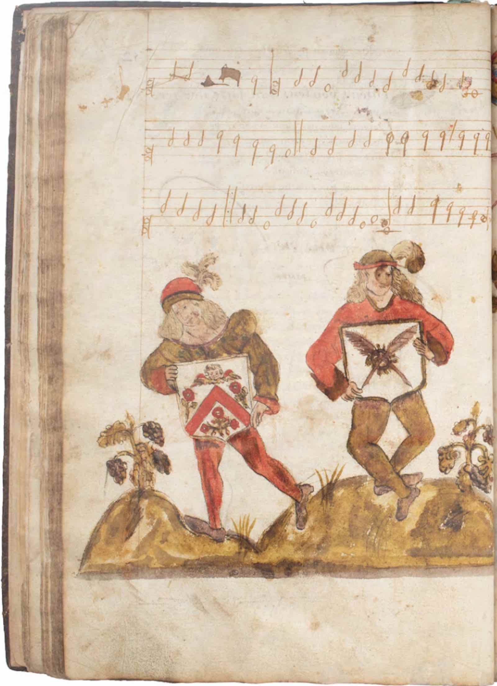 Collection of noëls. France (Verneuil-sur-Avre, Normandy), c. 1596 and later.