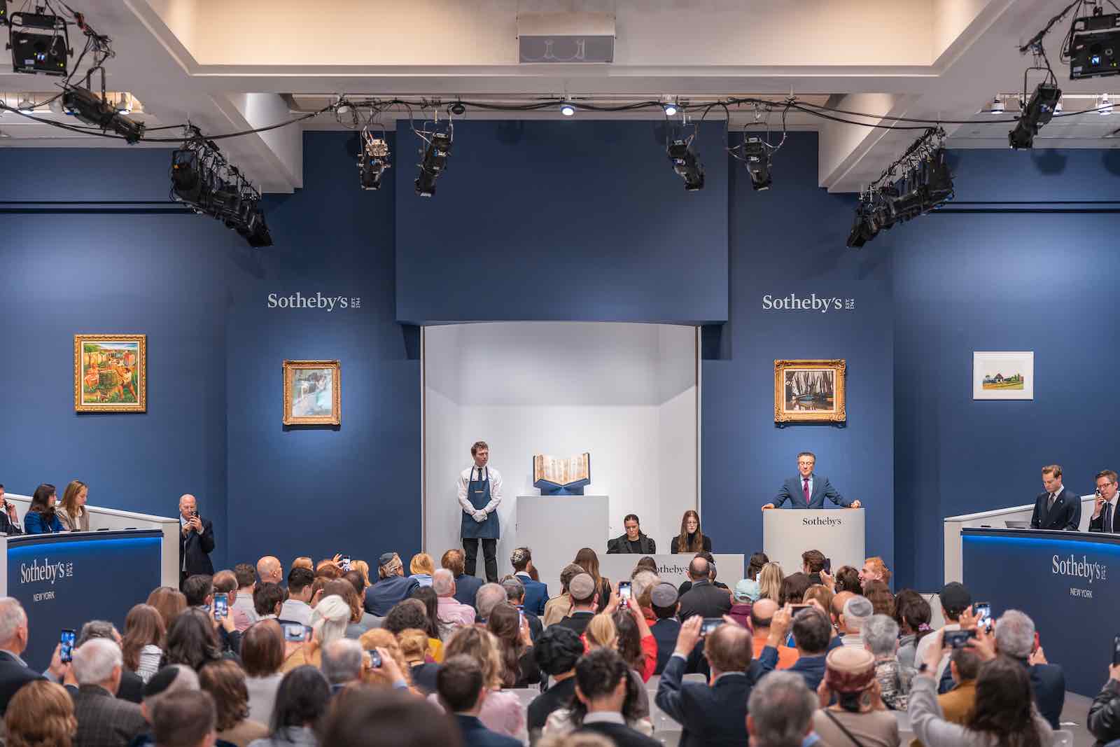 At the Codex Sassoon auction