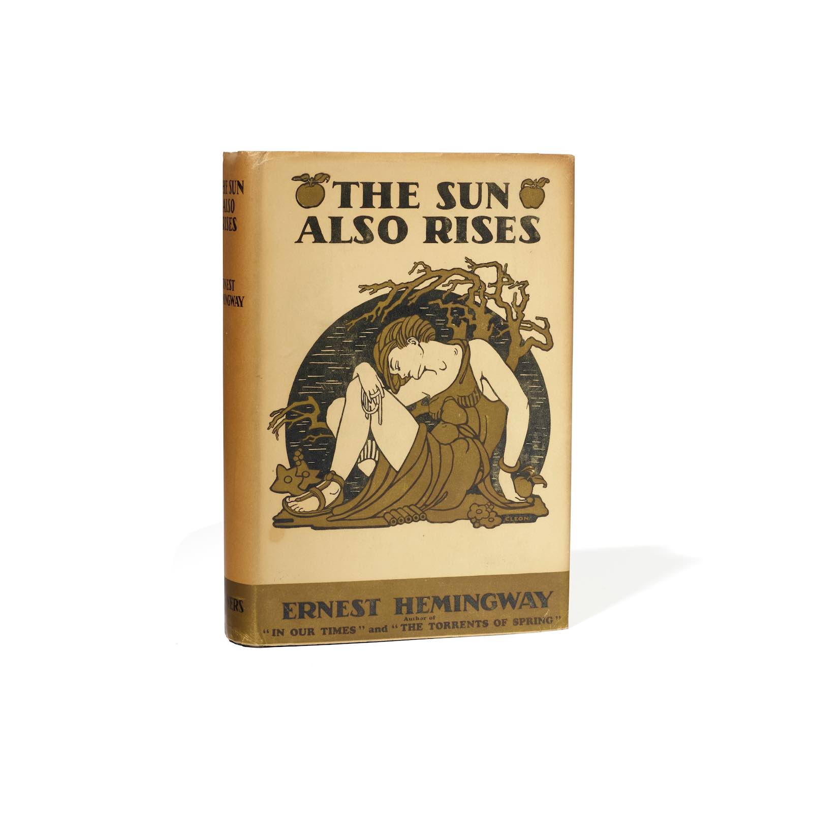Ernest Hemingway, The Sun Also Rises. New York. Charles Scribner's Sons, 1926