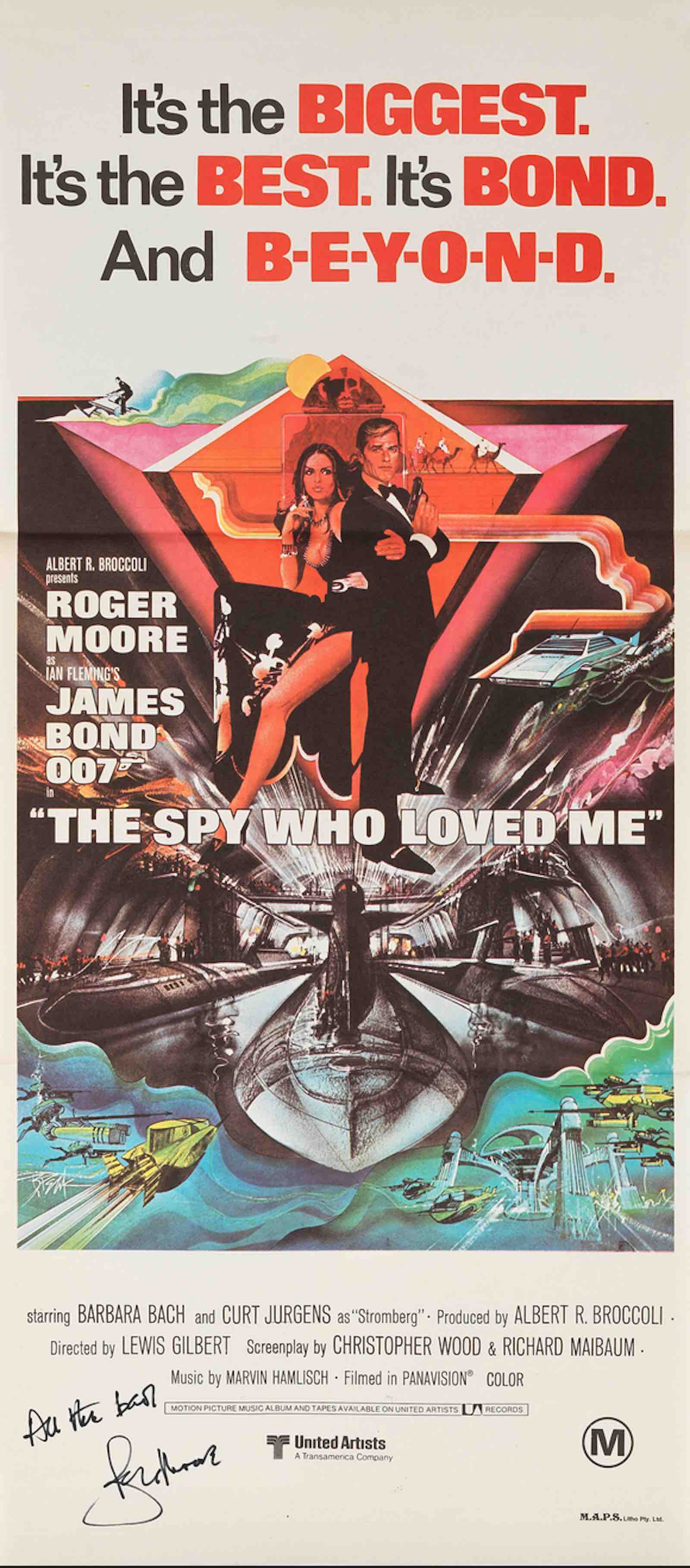 The Spy Who Loved Me movie poster