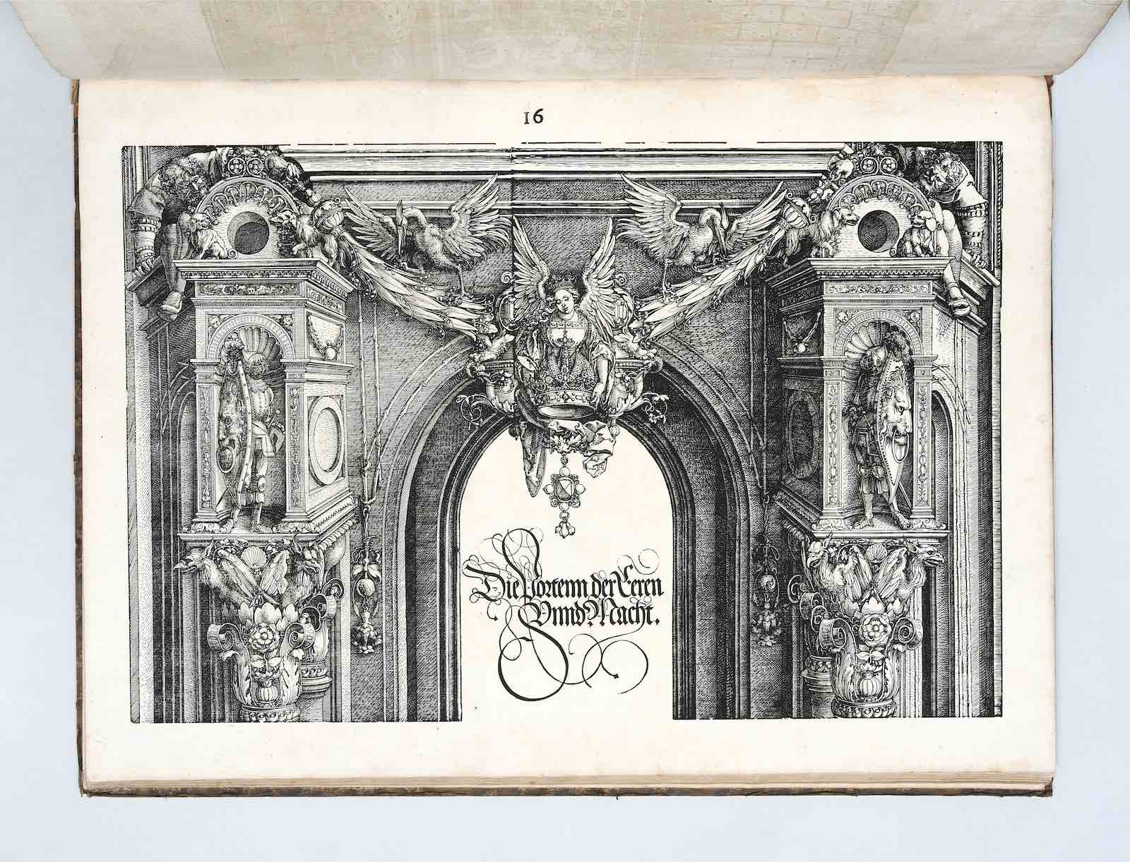 Ehrenpforte. Arc triomphal de l'empereur Maximilien I by Albrecht Dürer