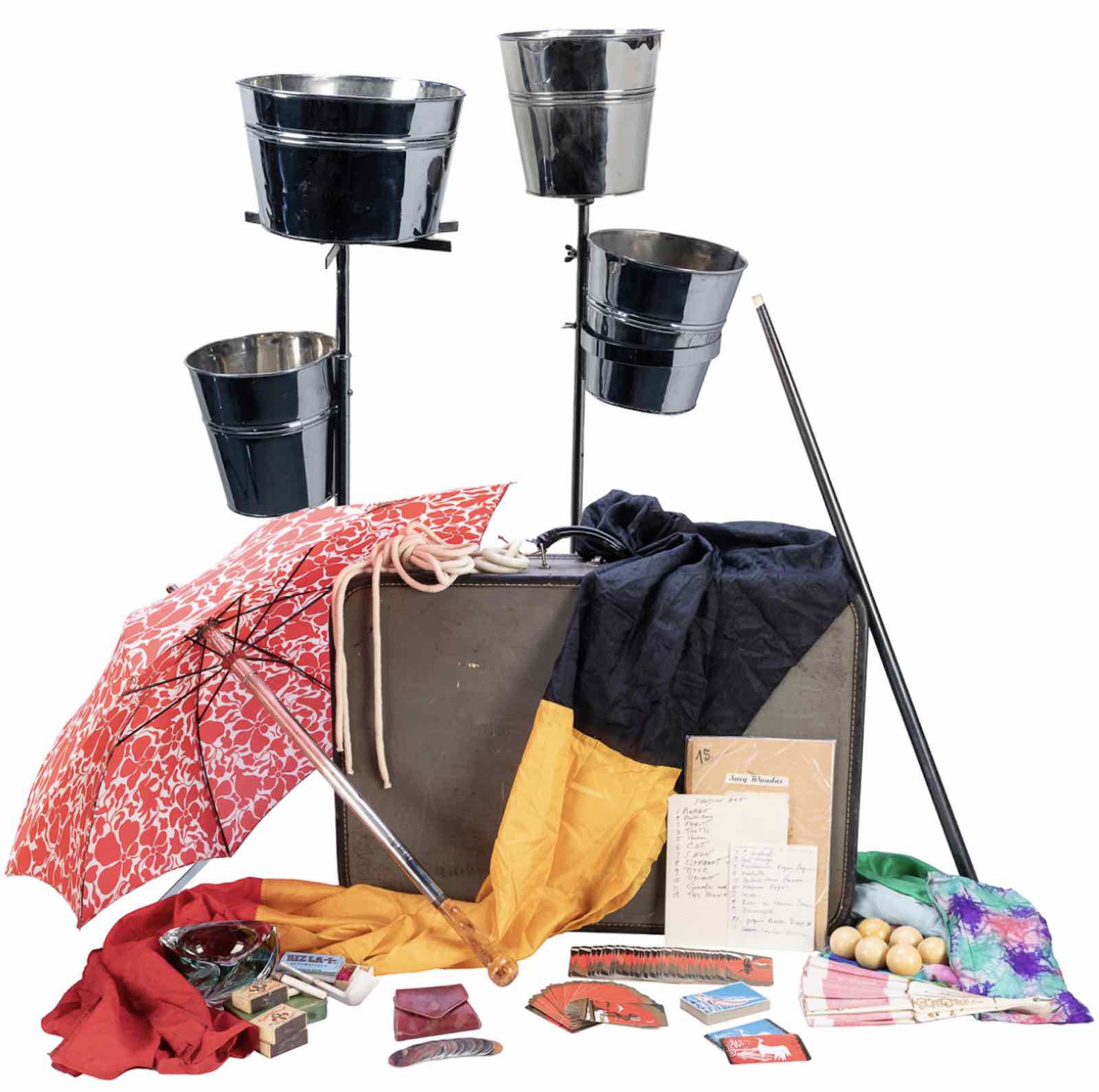 Suzy Wandas' stage act and performing props