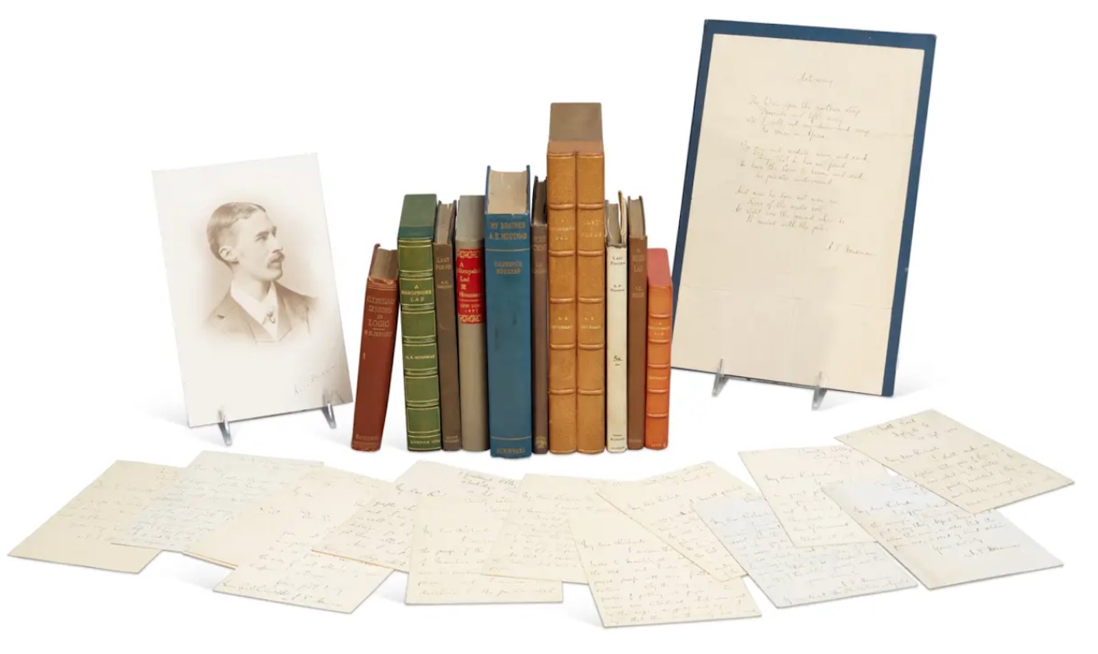 Part of The Thomas E. Minckler Collection of A. E. Housman