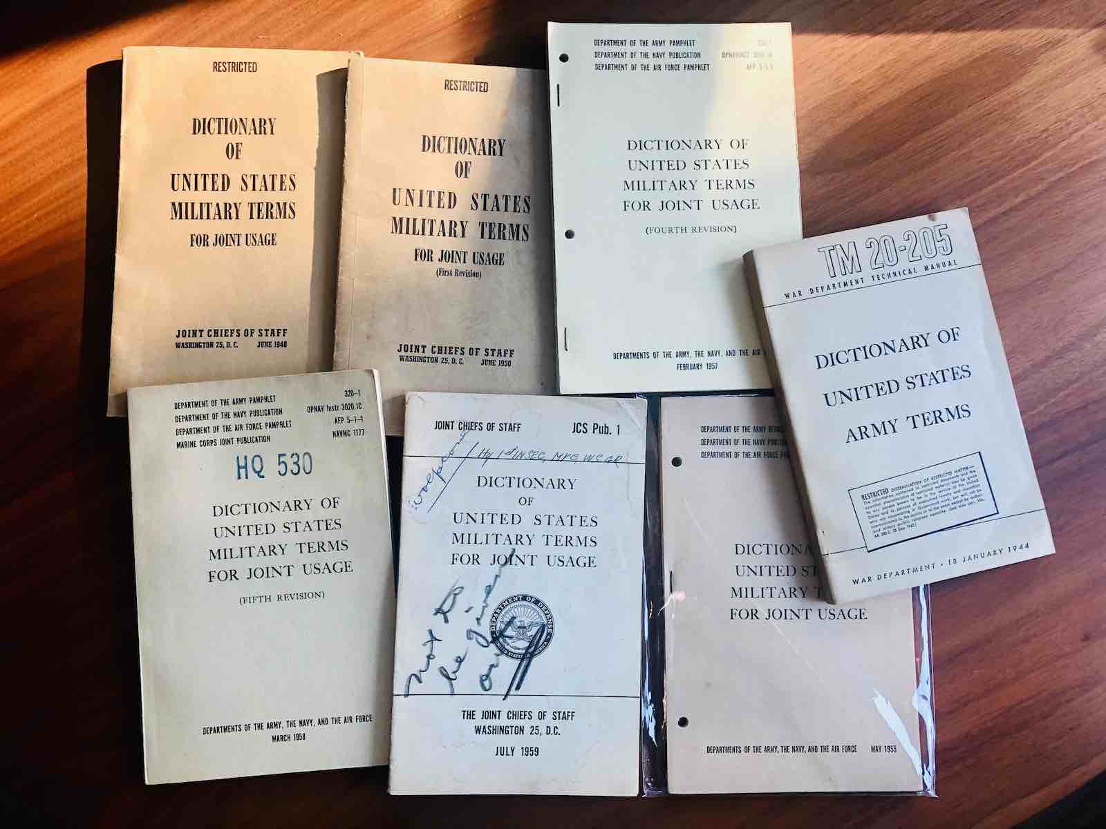 Items from Elena Wicker's collection