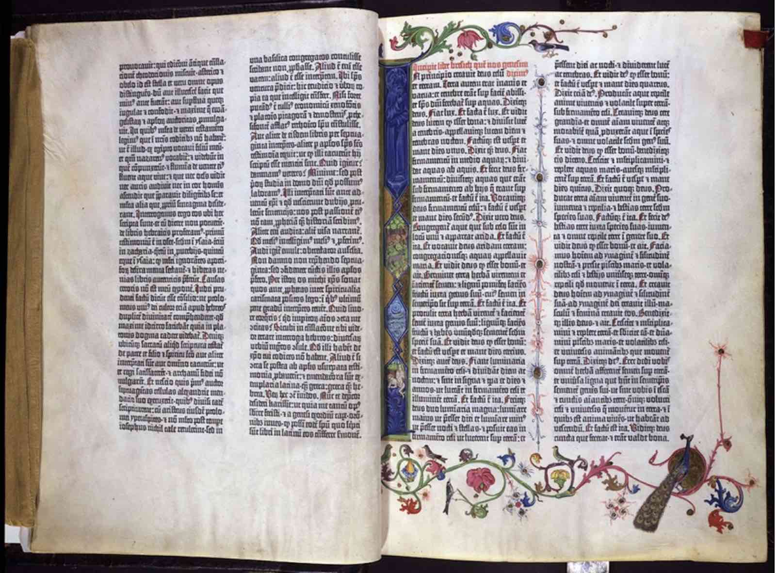 The Huntington’s copy of the Gutenberg Bible