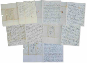 A correspondence from the California Gold Rush, Jonathan Palmer Webster, 1849-1850