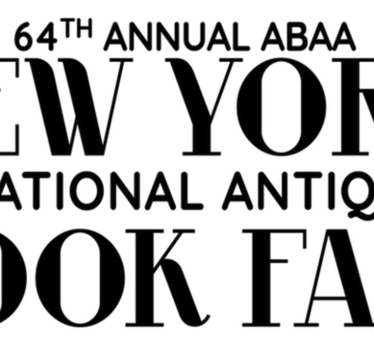 The ABAA New York International Antiquarian Book Fair returns