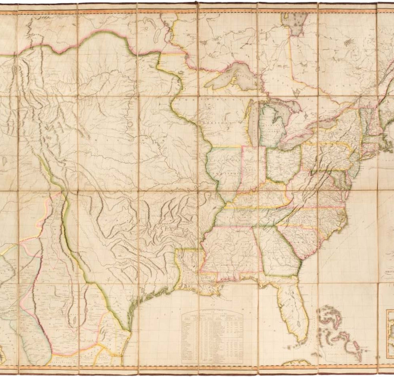 John Melish map of the United States