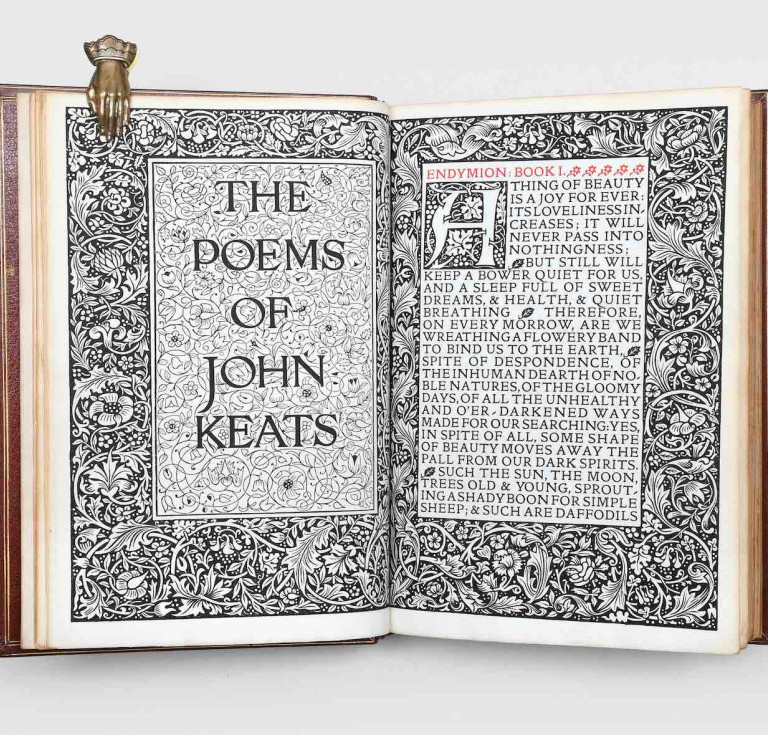 The Poems of John Keats, Kelmscott Press, 1894